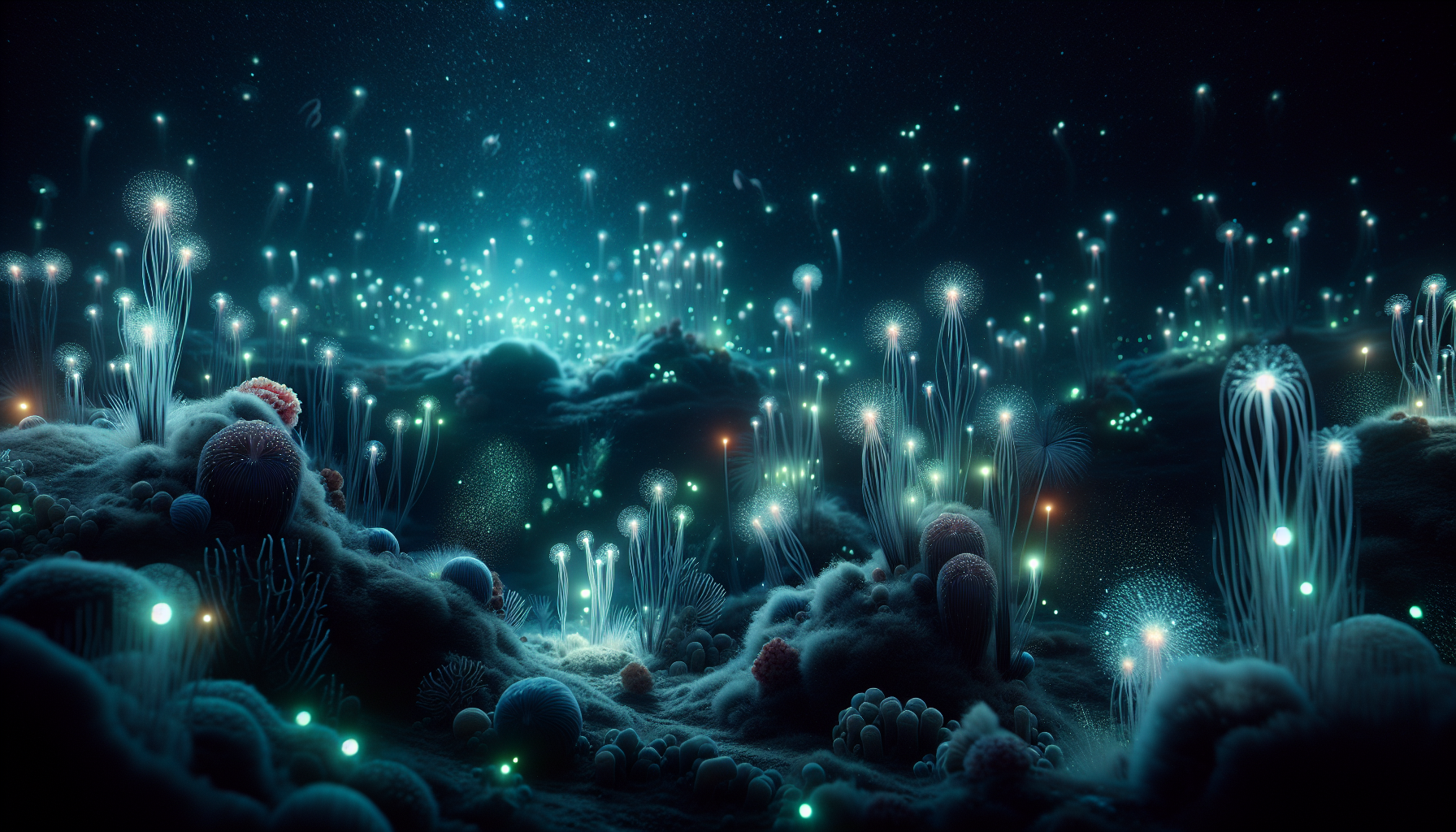 The Thriving Ecosystems of the Midnight Zone